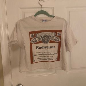 Budweiser Cropped T-Shirt